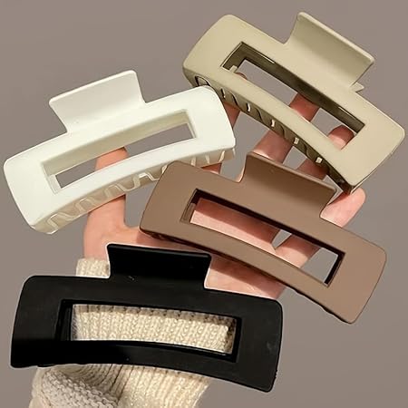 Faye Rectangular Claw Clip (Large)